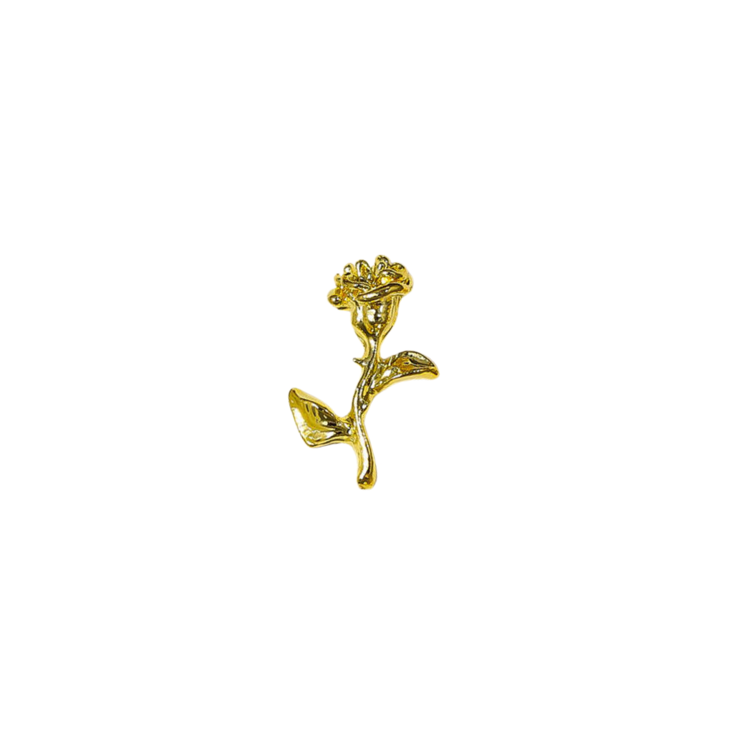 Rose Flower| Gold Charm