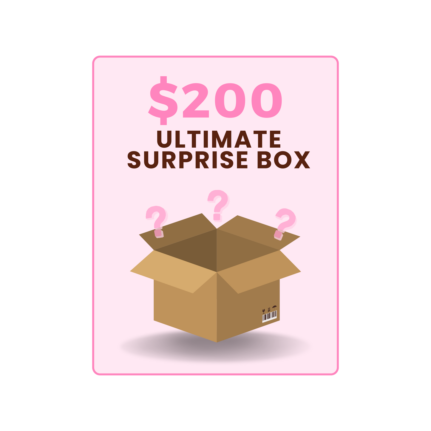 MYSTERY BOX ($50-$200)