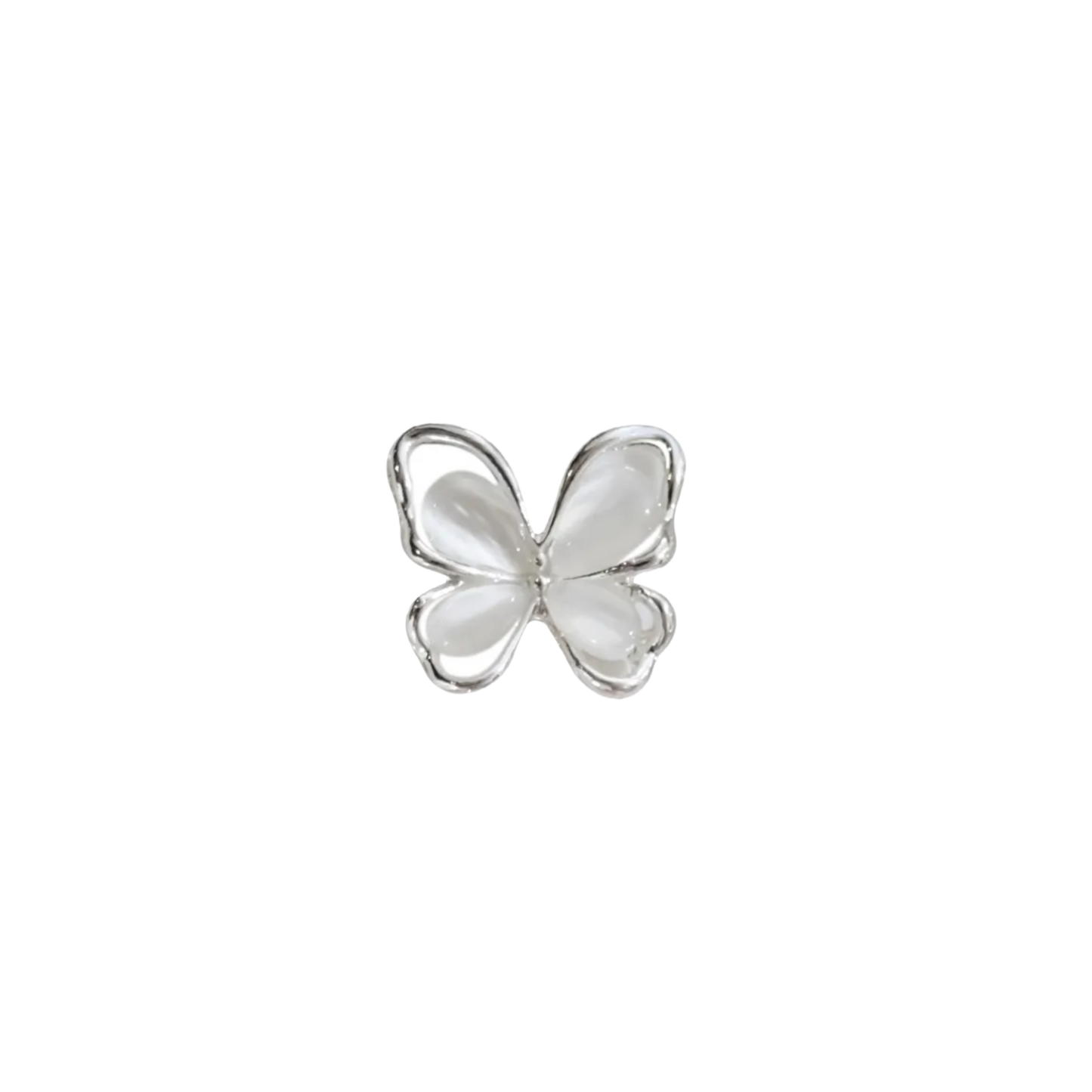 White Butterfly | Silver Charm