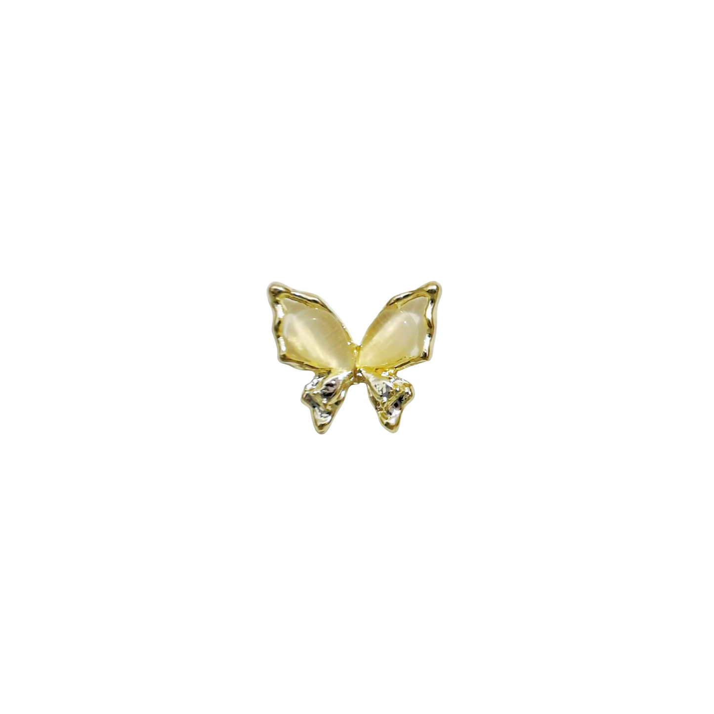 Yellow Butterfly | Gold Charm