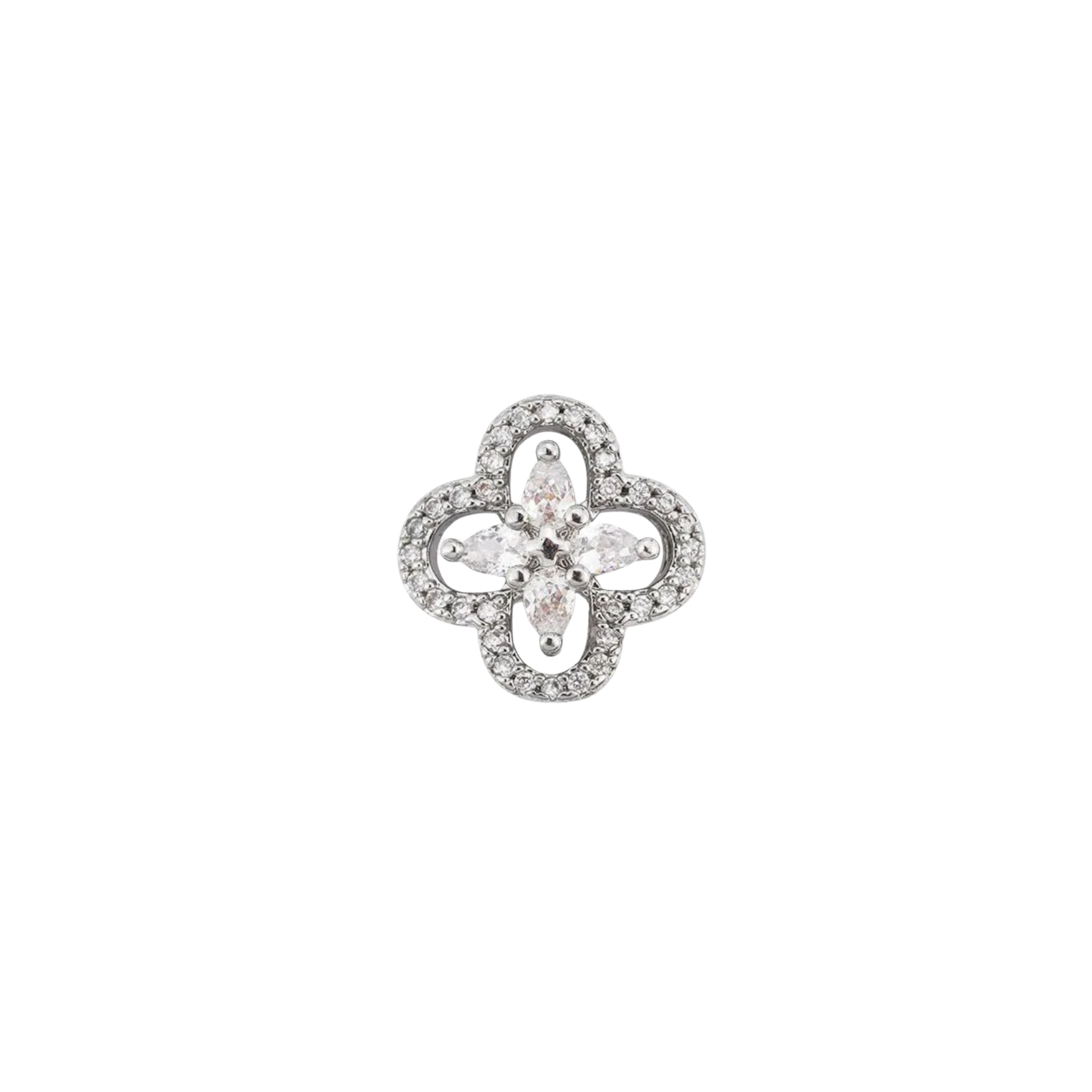 Luxury Clover | Silver Charm