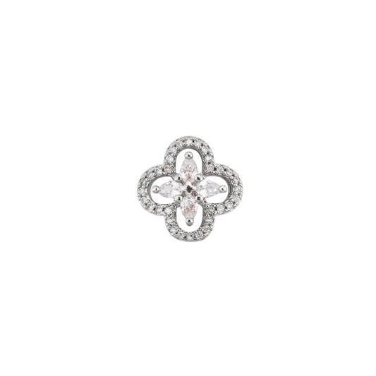 Luxury Clover | Silver Charm
