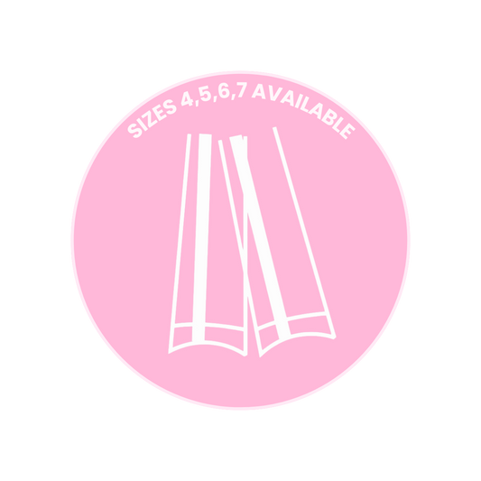 Individual Sizes - XL Square Nail Tips